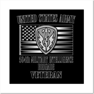 504th Military Intelligence Brigade- Veteran Posters and Art